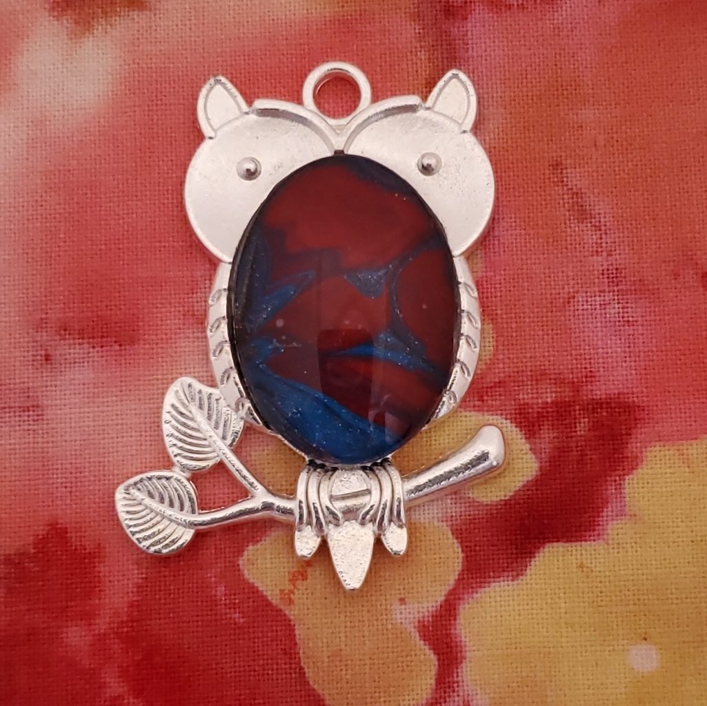 Handmade Owl Pendant Necklace 16$